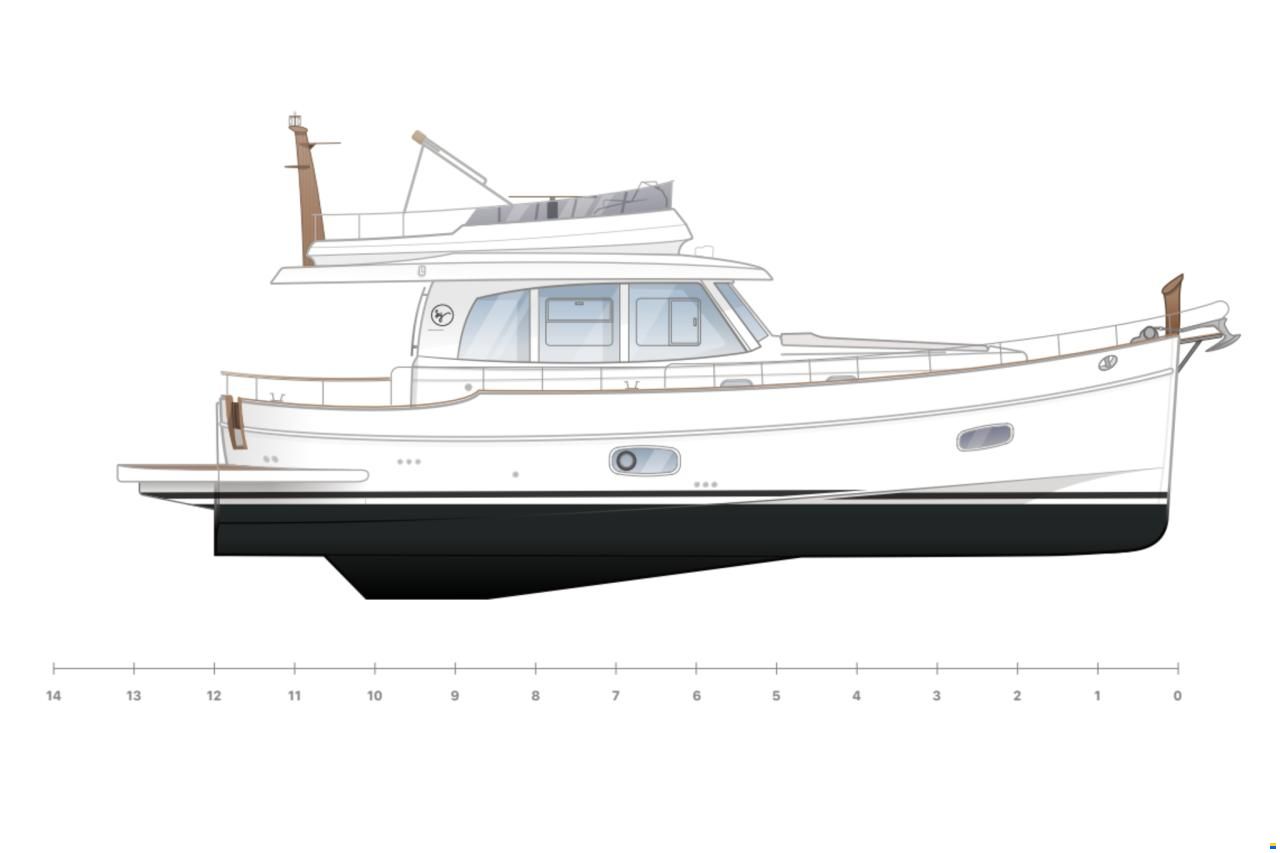 Menorquin Sasga Yachts 42 FB