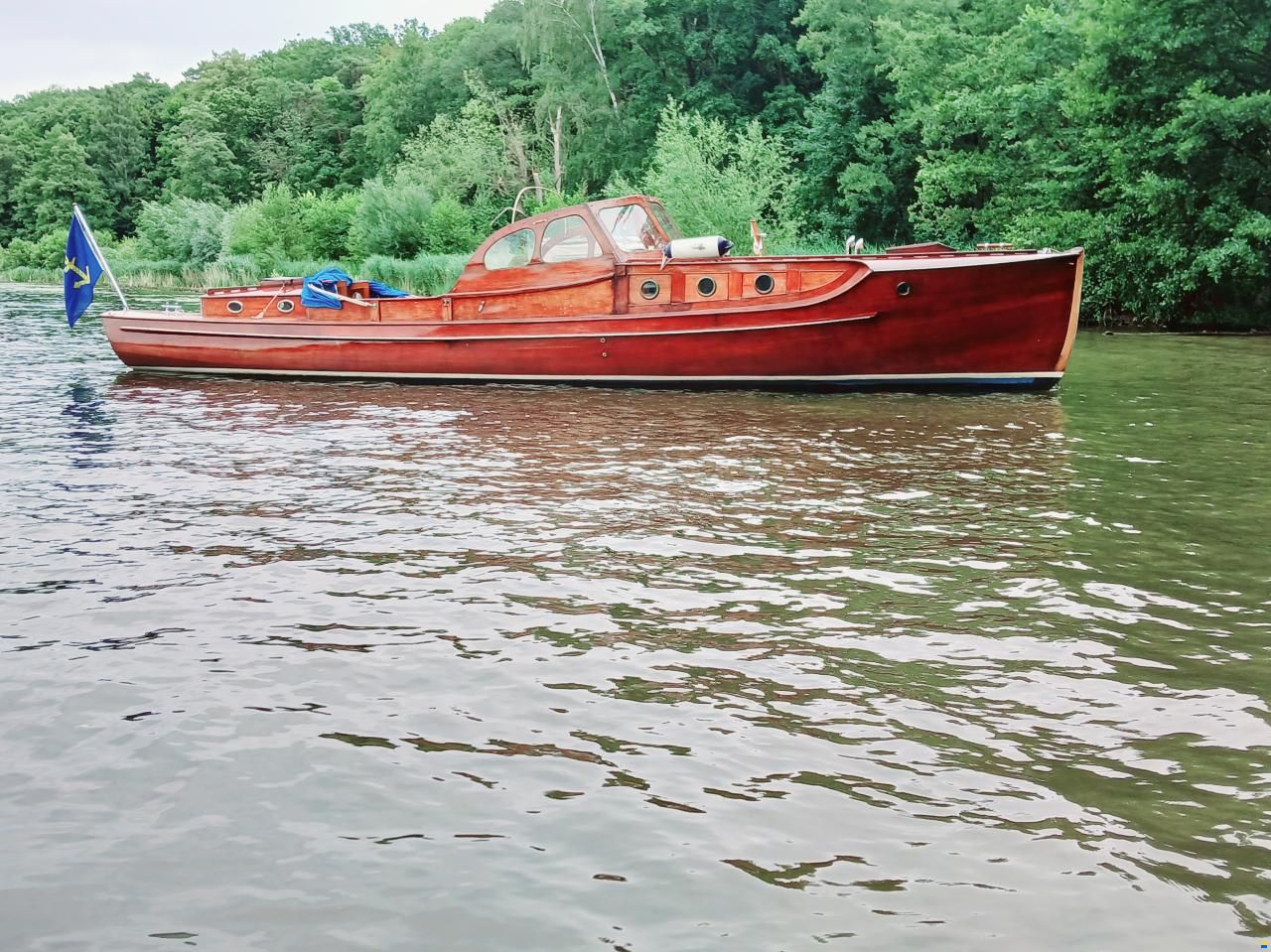 Pettersson Backdecker Mahagoni Oldtimer