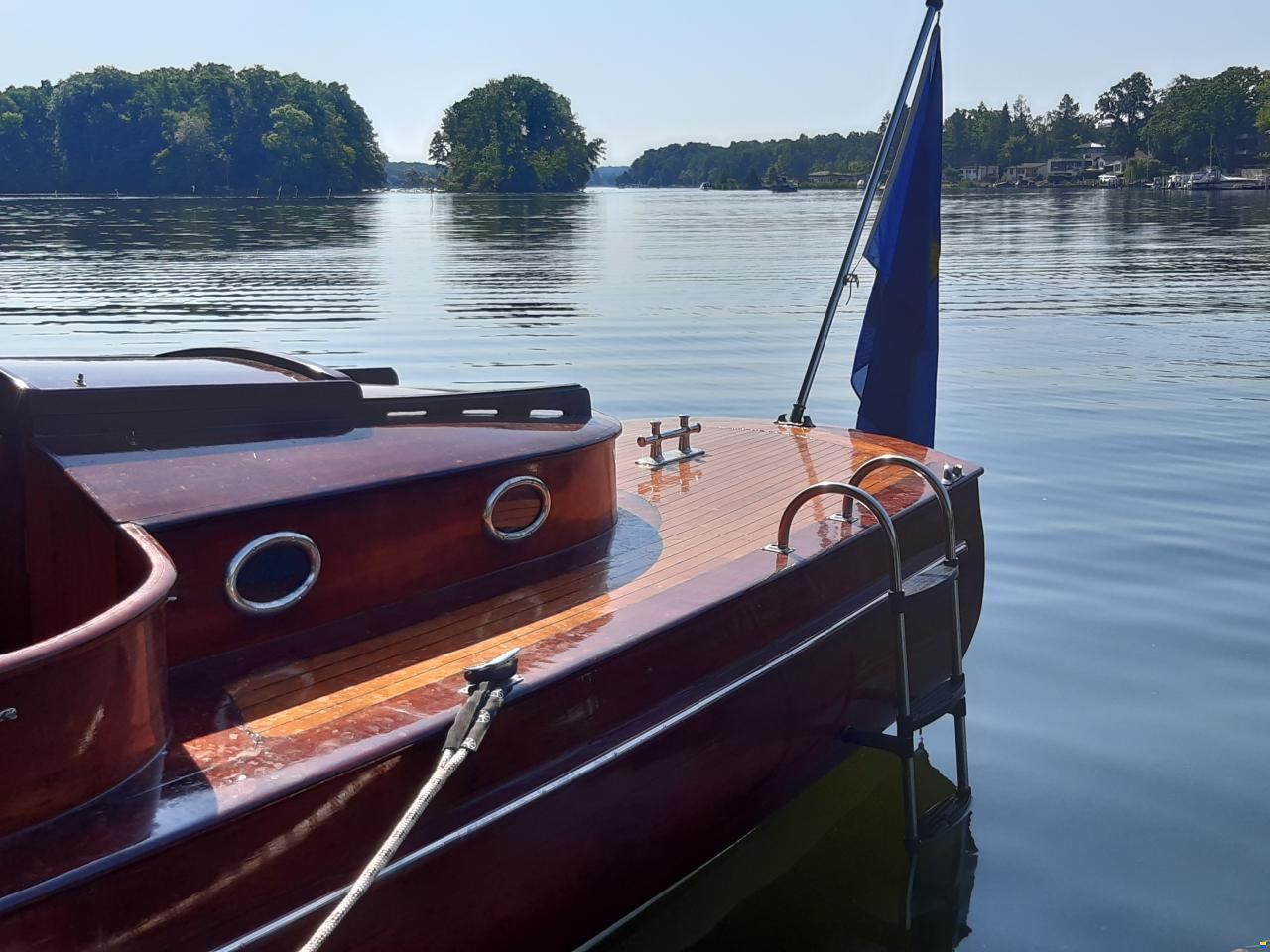 Pettersson Backdecker Mahagoni Oldtimer