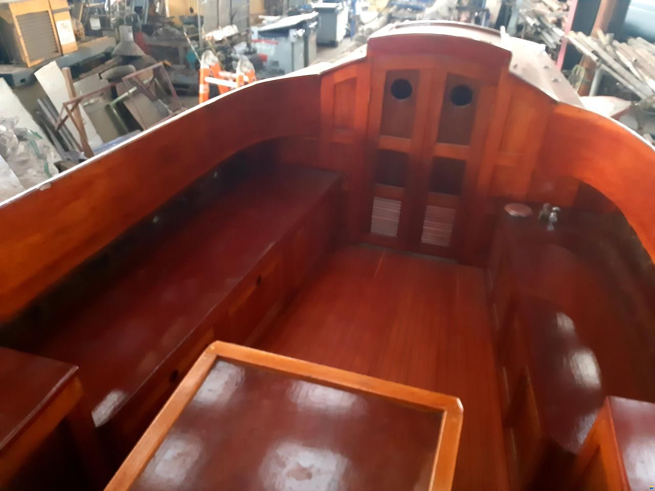 Pettersson Backdecker Mahagoni Oldtimer