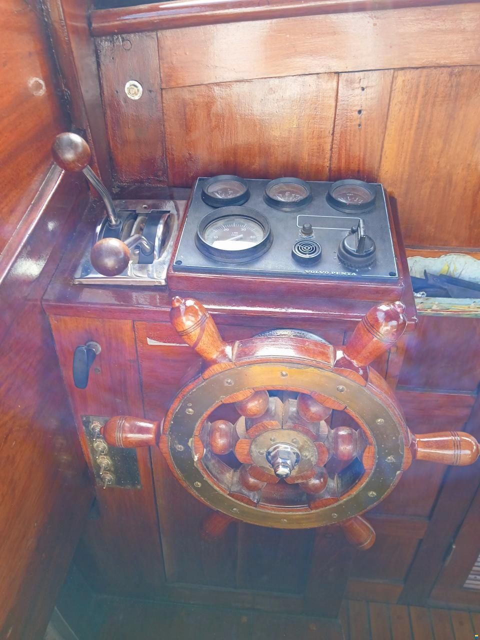 Pettersson Backdecker Mahagoni Oldtimer