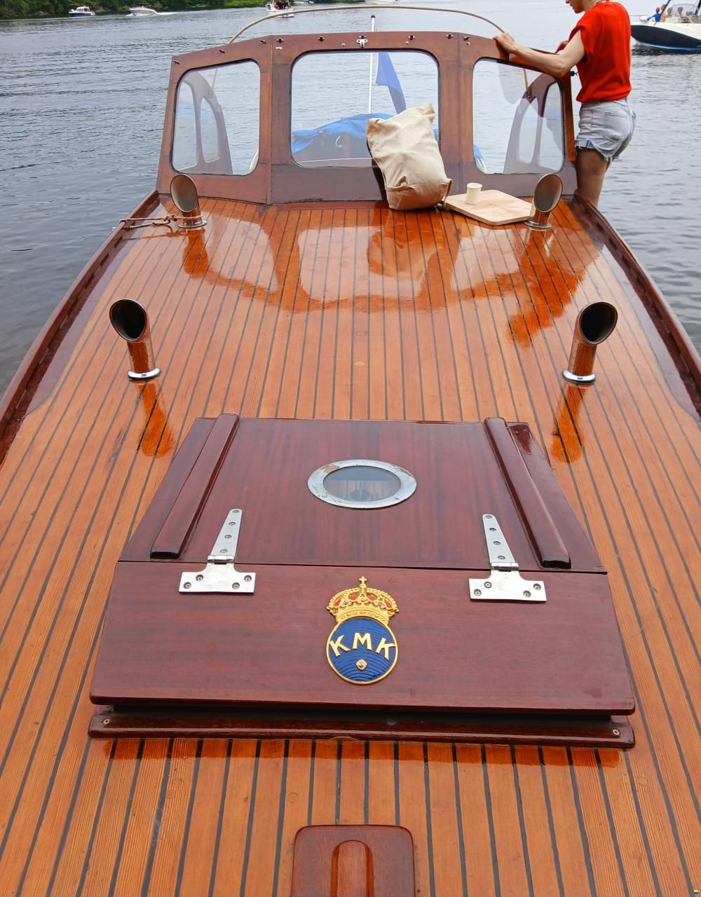 Pettersson Backdecker Mahagoni Oldtimer