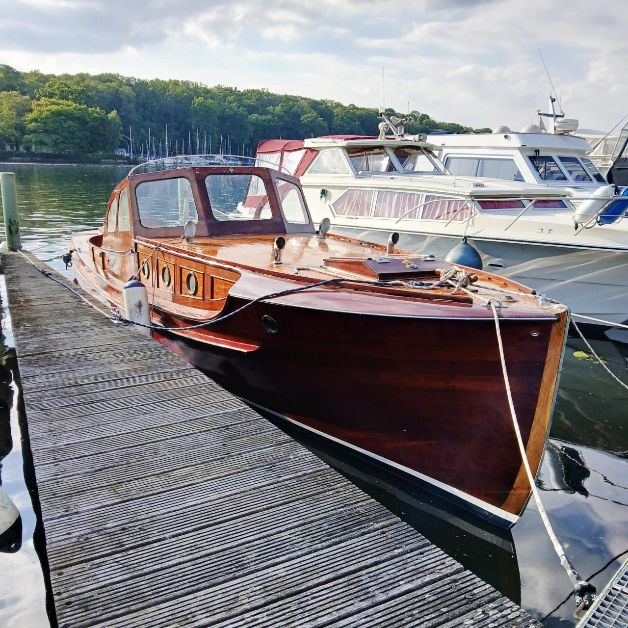 Pettersson Backdecker Mahagoni Oldtimer