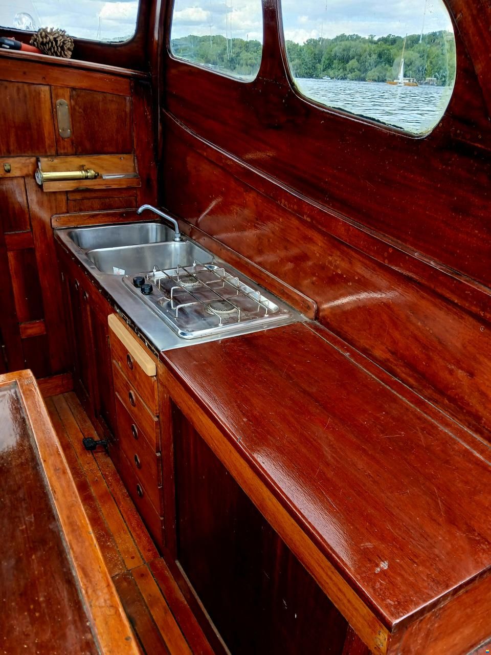 Pettersson Backdecker Mahagoni Oldtimer