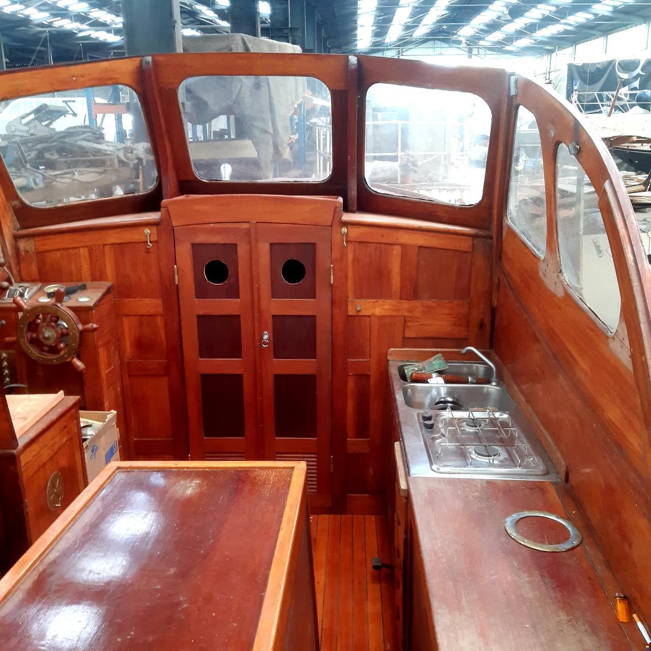 Pettersson Backdecker Mahagoni Oldtimer