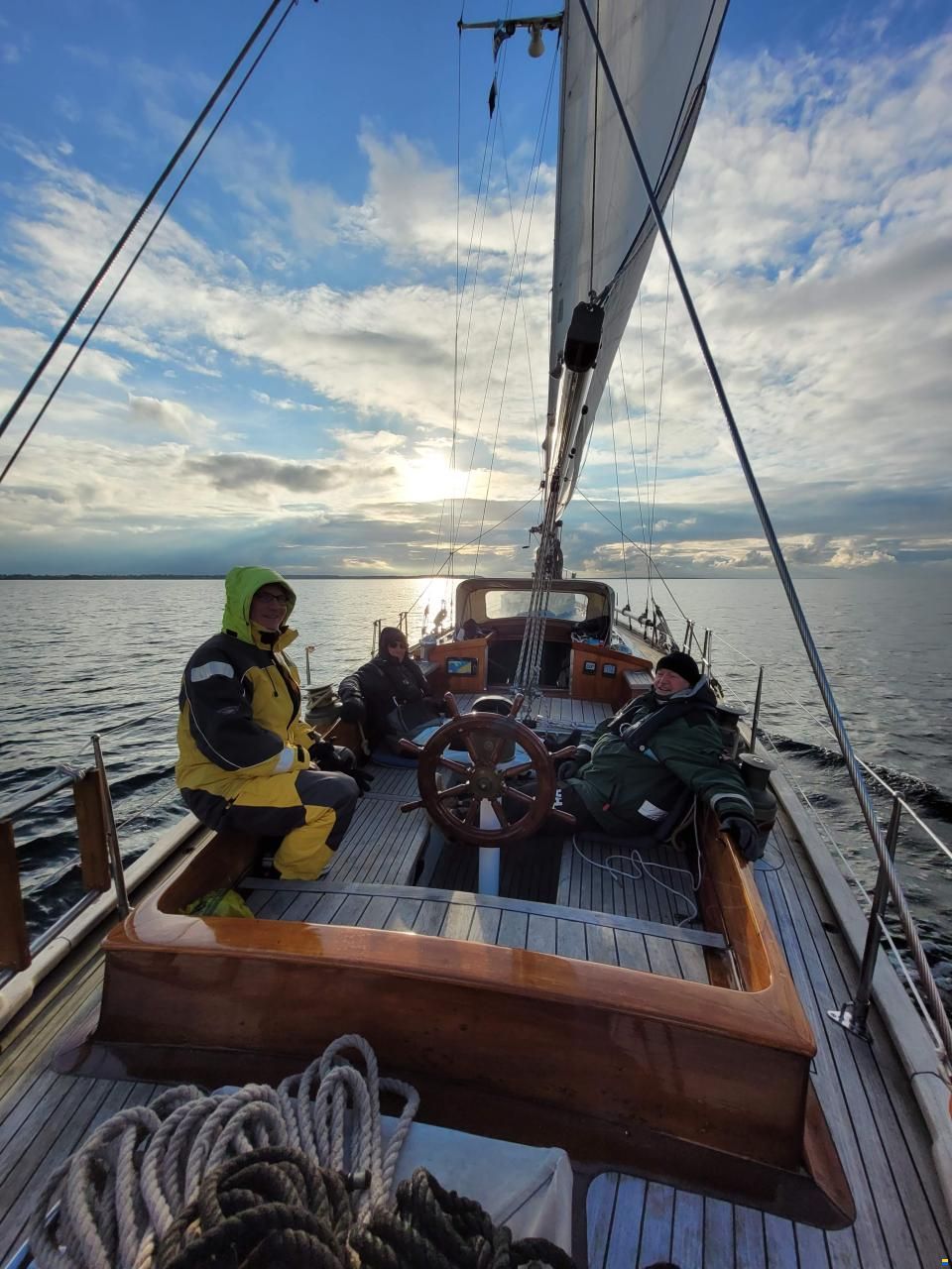 Sparkman and Stephens Classic Sailing Yacht