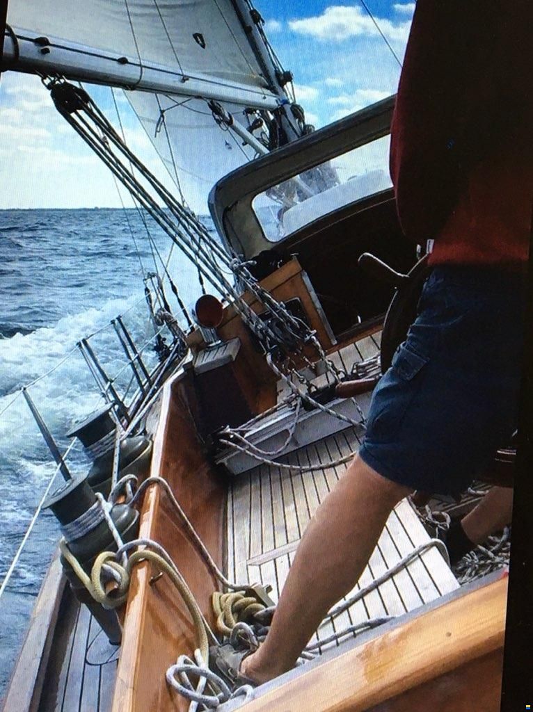 Sparkman and Stephens Classic Sailing Yacht