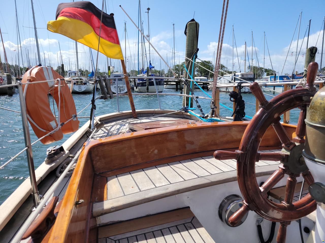 Sparkman and Stephens Classic Sailing Yacht