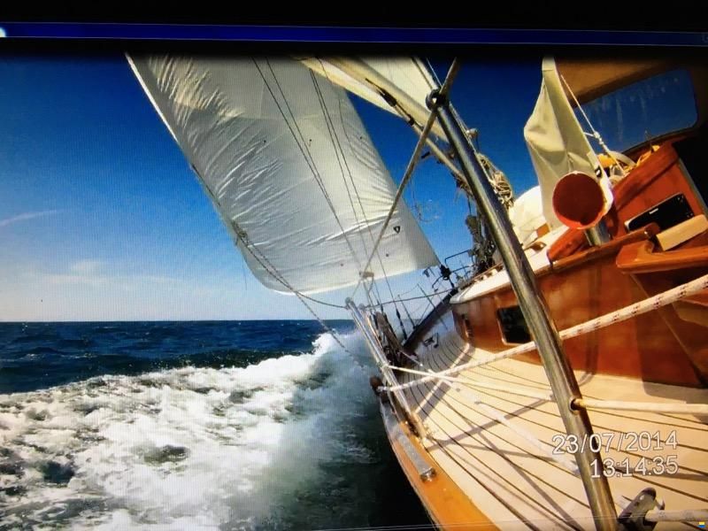 Sparkman and Stephens Classic Sailing Yacht