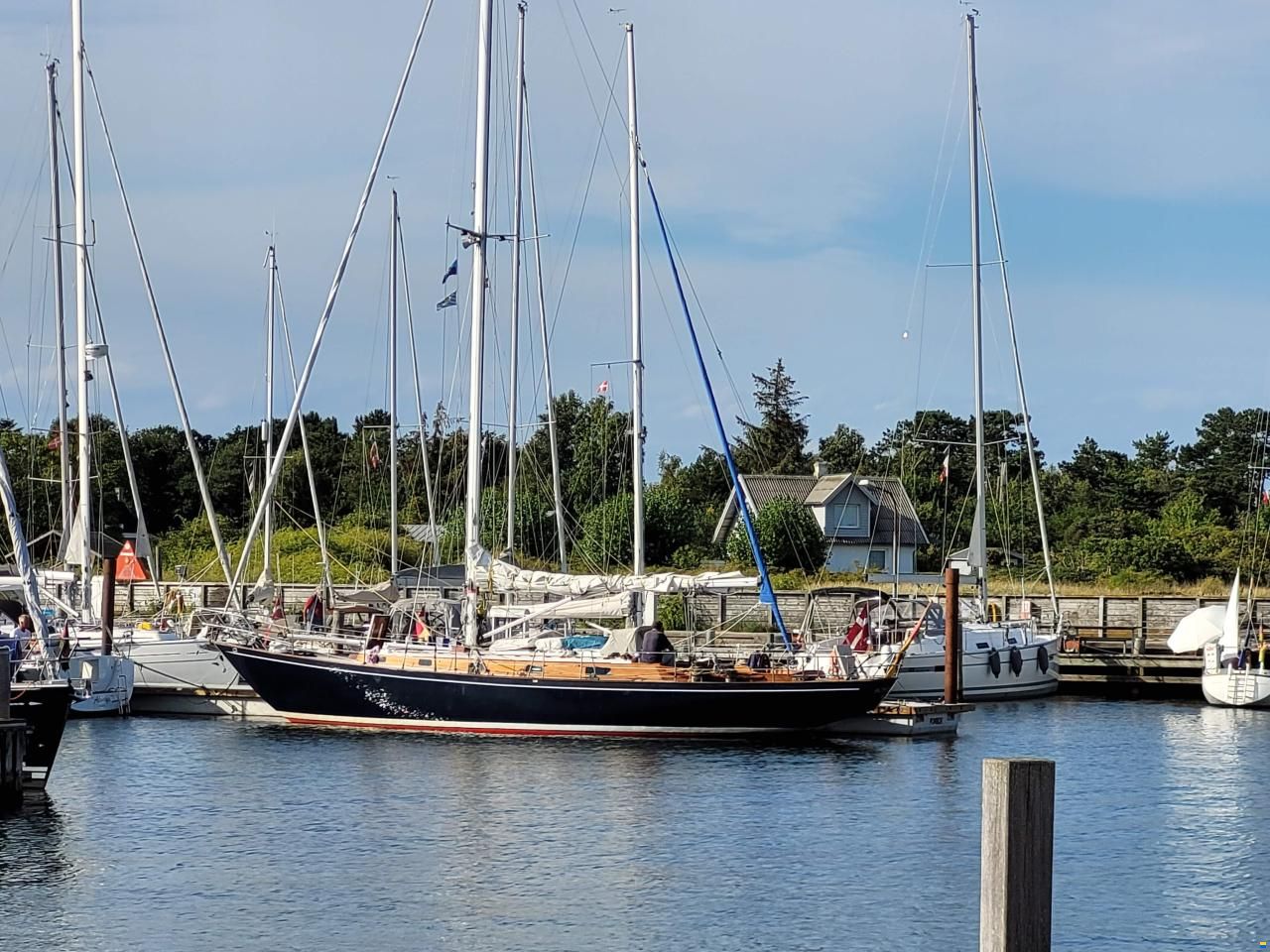 Sparkman and Stephens Classic Sailing Yacht