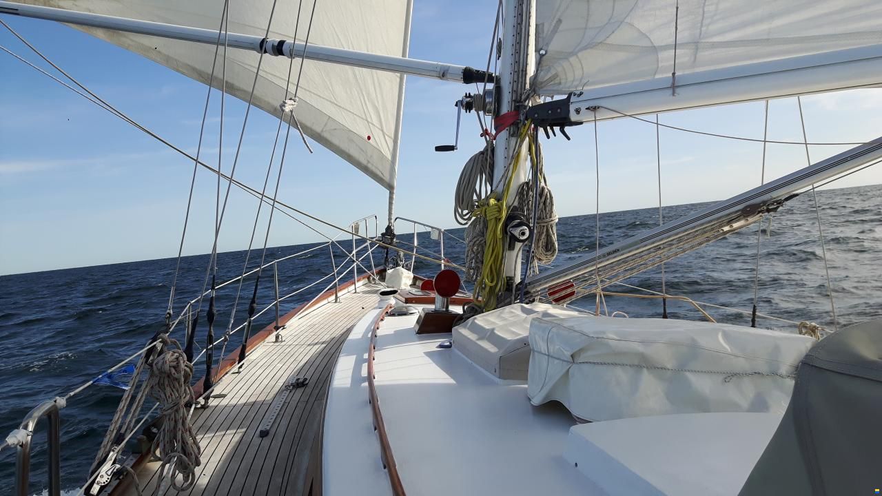 Sparkman and Stephens Classic Sailing Yacht