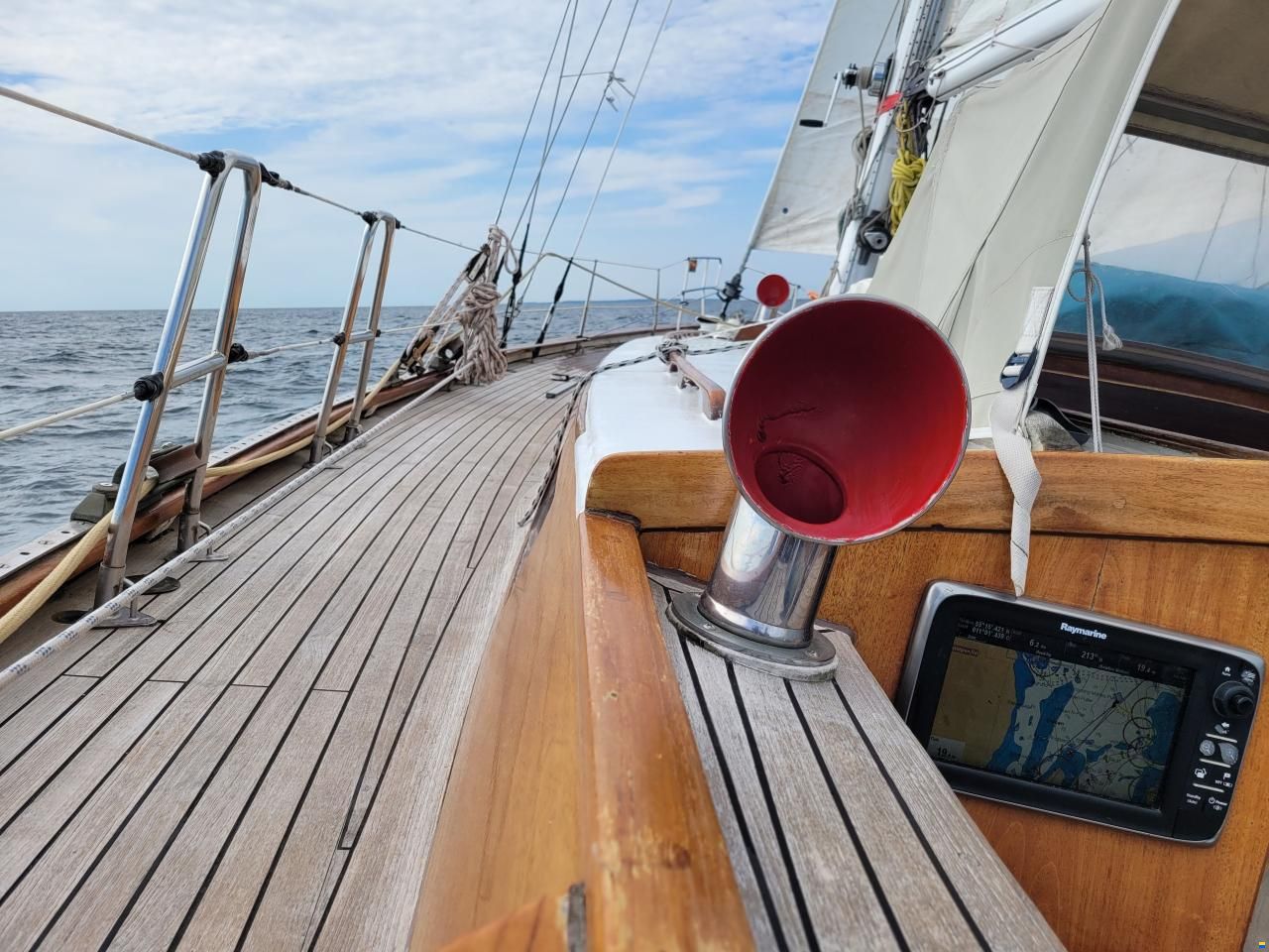 Sparkman and Stephens Classic Sailing Yacht