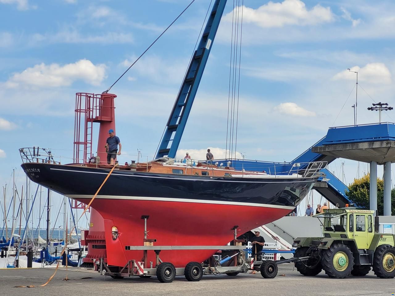 Sparkman and Stephens Classic Sailing Yacht