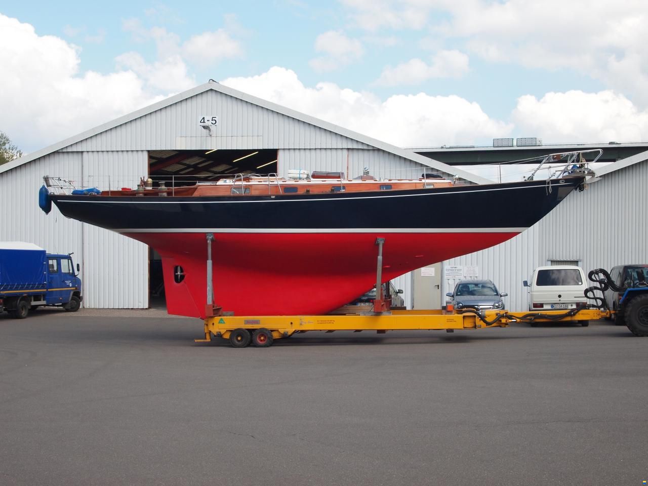Sparkman and Stephens Classic Sailing Yacht