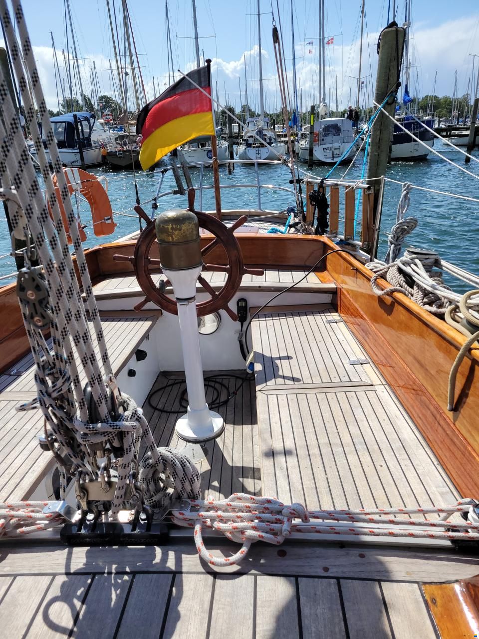 Sparkman and Stephens Classic Sailing Yacht