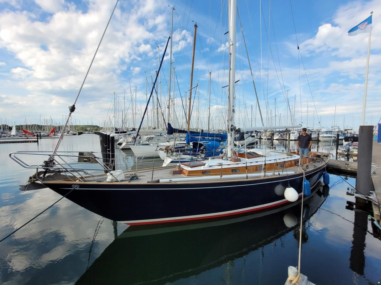 Sparkman and Stephens Classic Sailing Yacht
