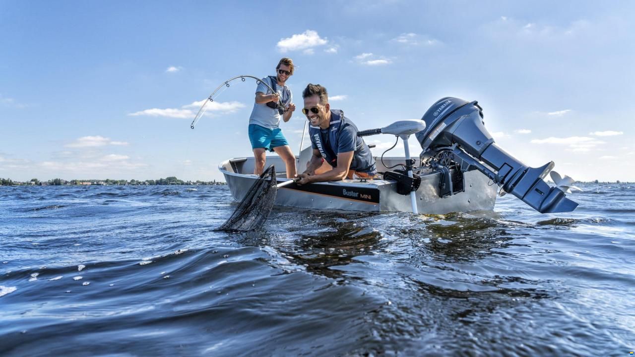 Yamaha MS-20 Saltwater 12V el-motor