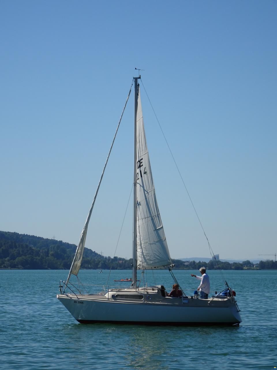 Bojenplatz f&uuml;r Segeljacht Greifensee