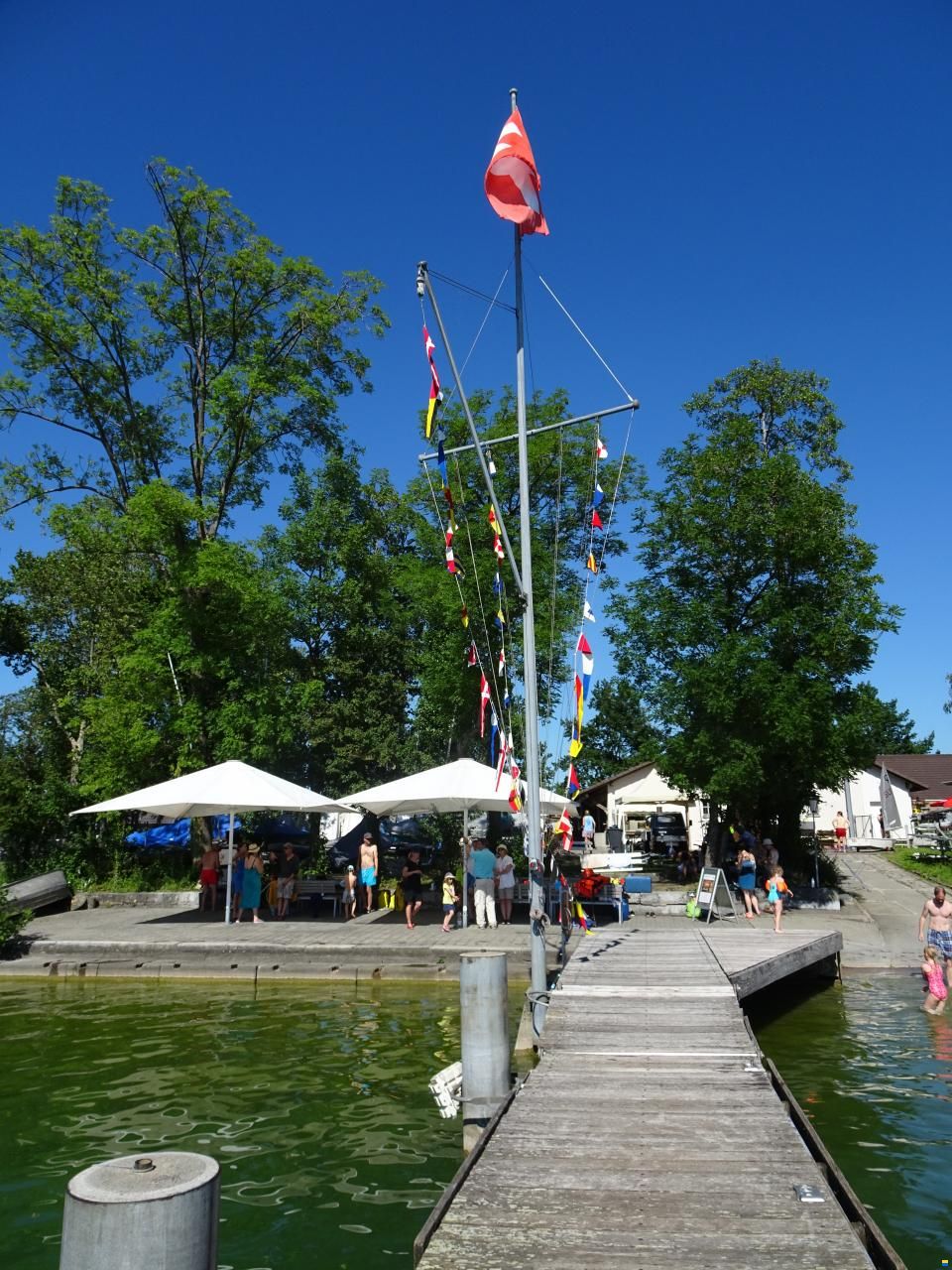 Bojenplatz f&uuml;r Segeljacht Greifensee