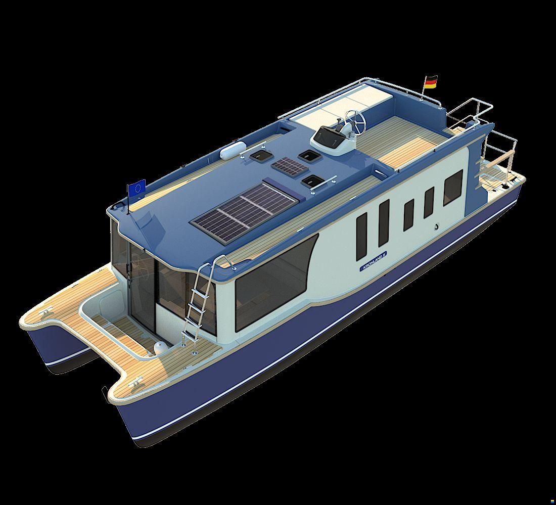 Bader Kronland II Motorkatamaran