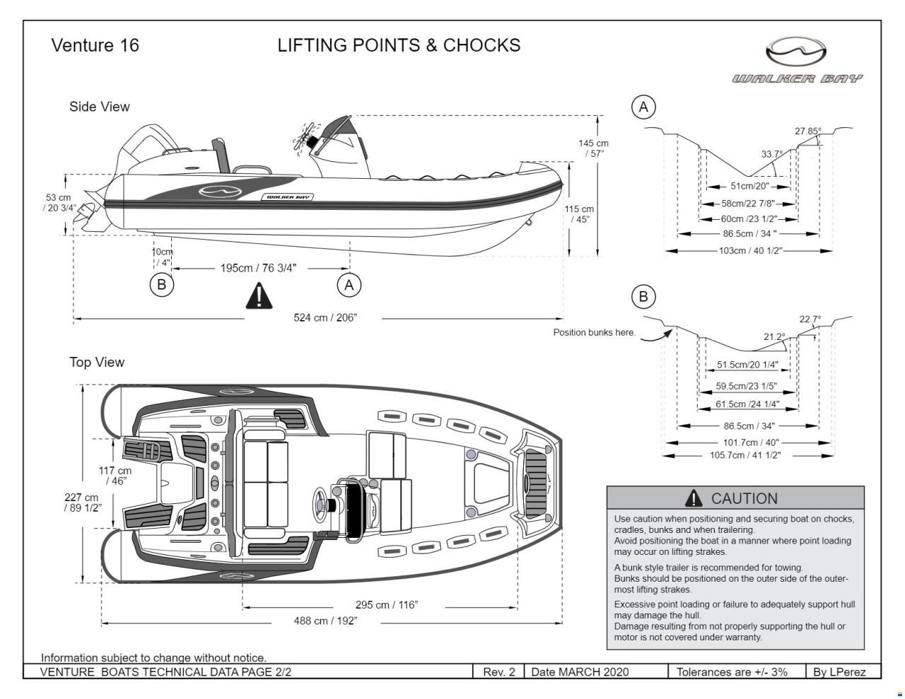 Walker Bay Tender Venture 16
