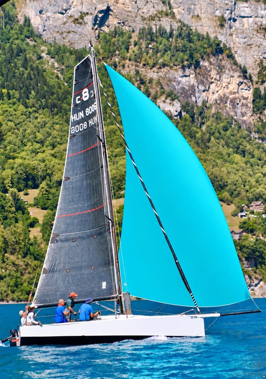 Code 8 Race full carbon canting keel