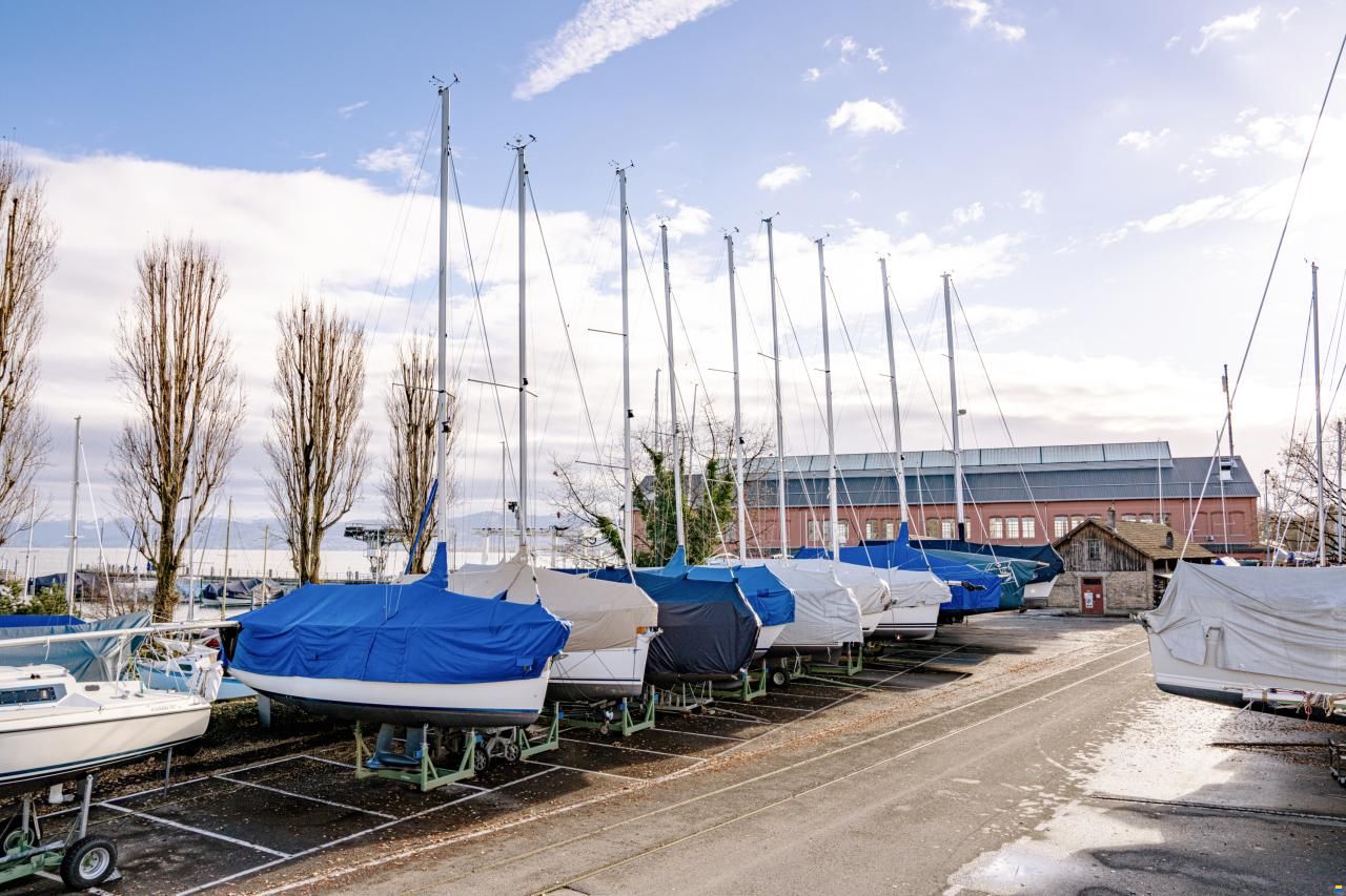 Winterlager im Freien