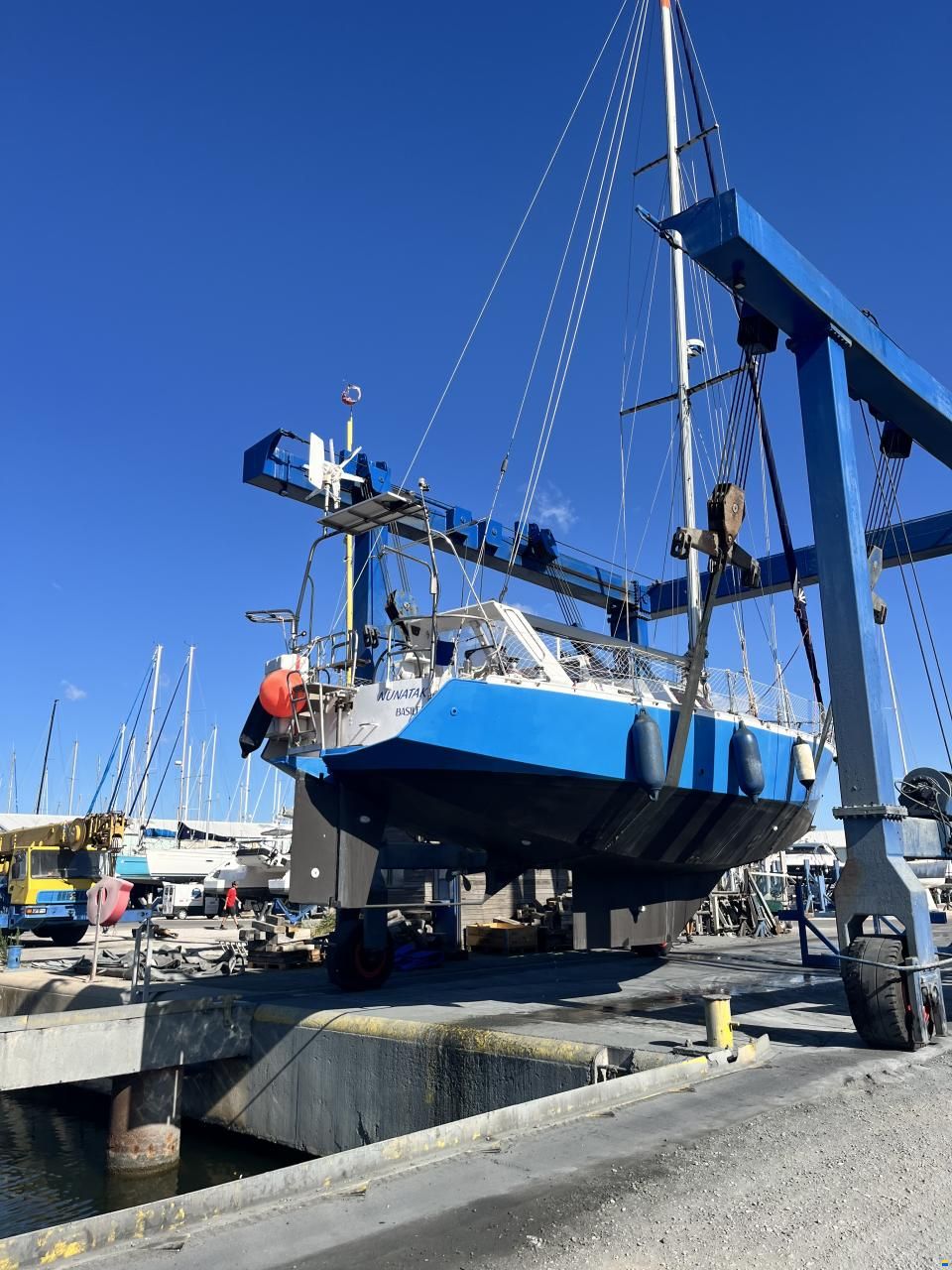 JNF 38 Voilier acier 12m