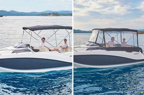 Quicksilver Activ 555 Cabin & Trailer (auf Lager)