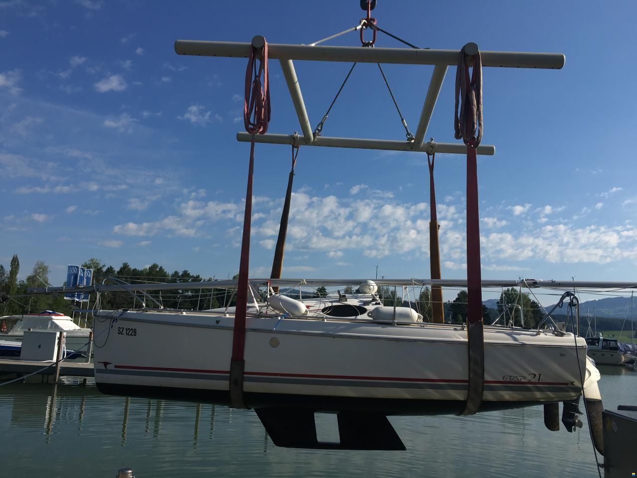 Etap Mitnutzung Etap 21i am Z&uuml;richsee