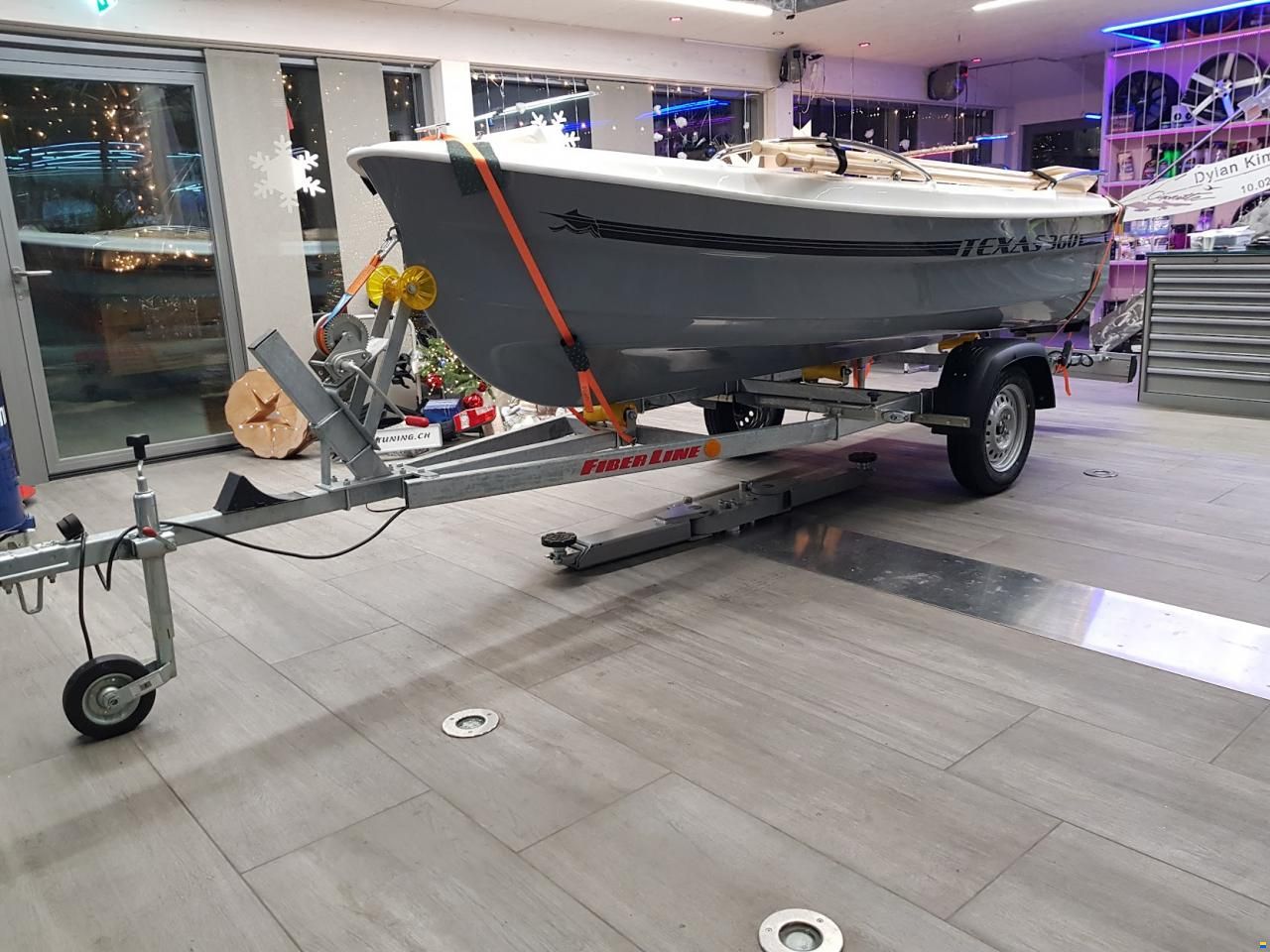 DarekCo Texas 360 Anglerboot Grey Edition