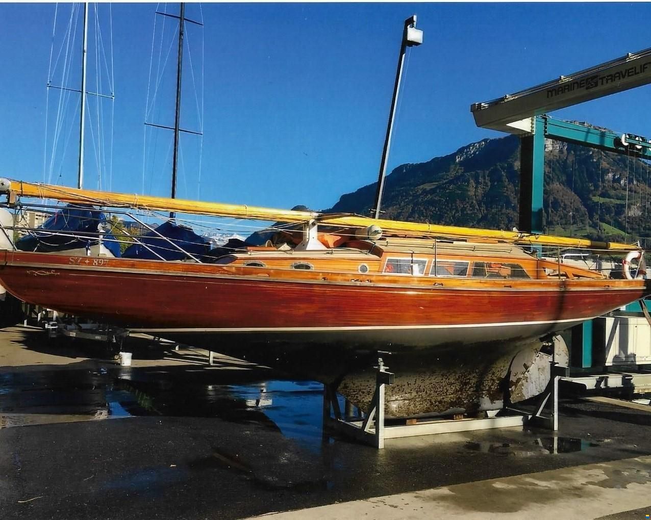 45er Nat. Kreuzer Holzboot