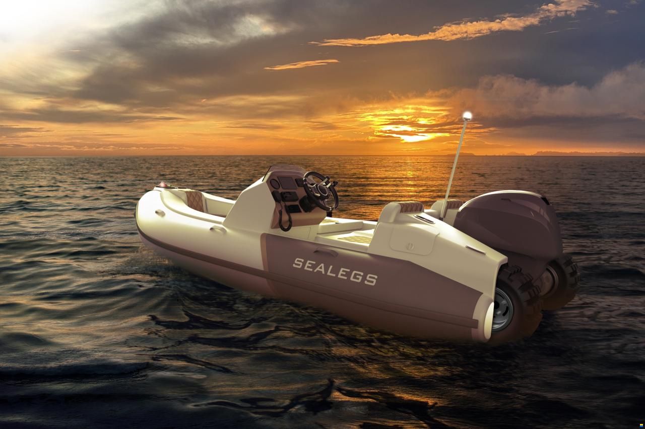 Sealegs 3.8 m Tender
