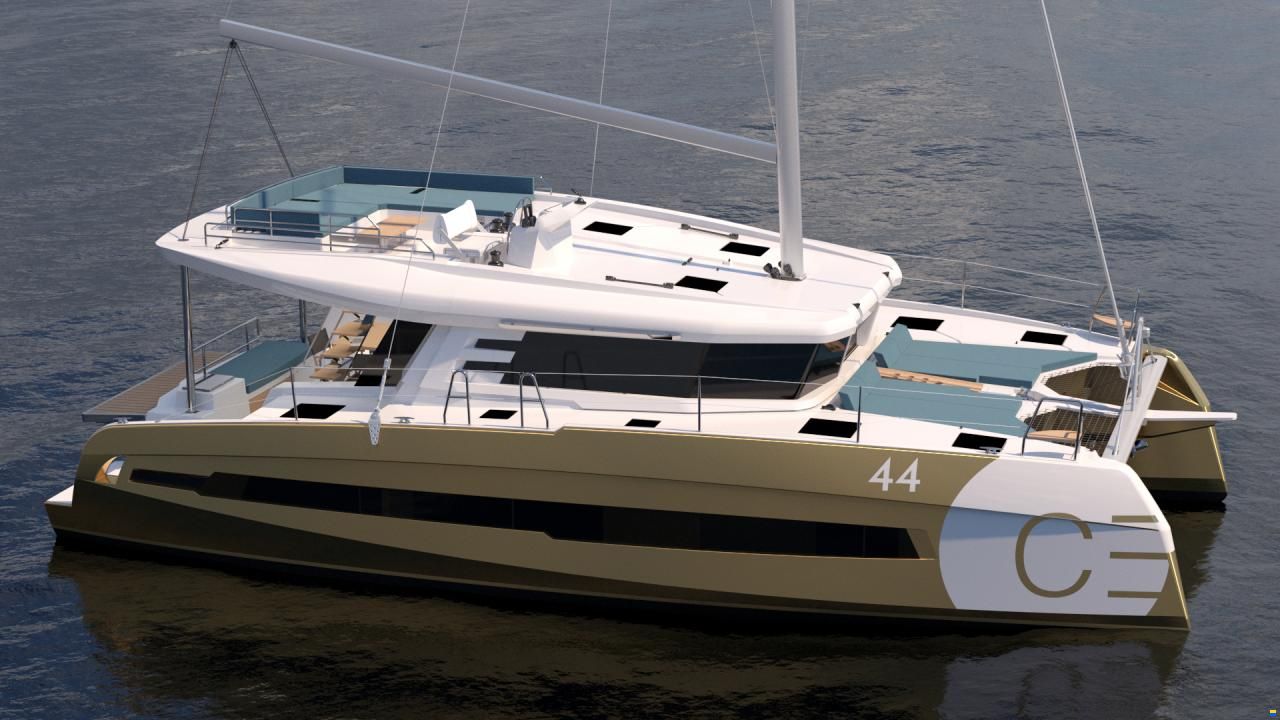 Cervetti 44 Catamaran Sail