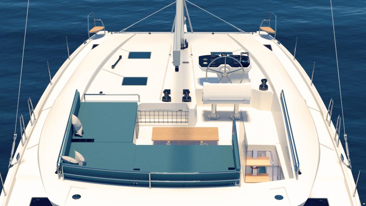 Cervetti 44 Catamaran Sail