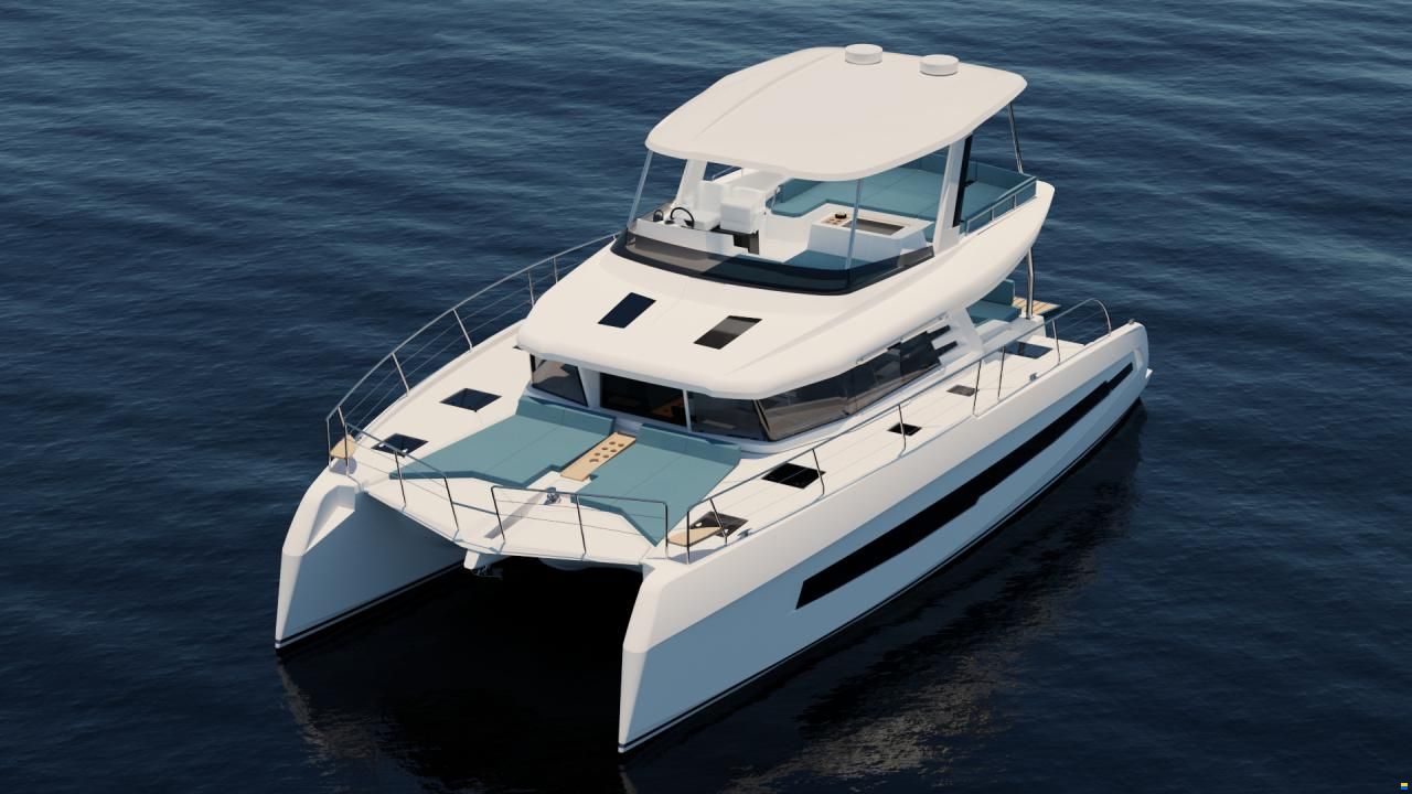 Cervetti 44 Catamaran Power