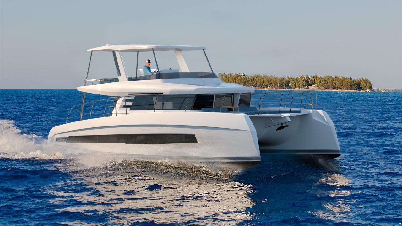 Cervetti 44 Catamaran Power
