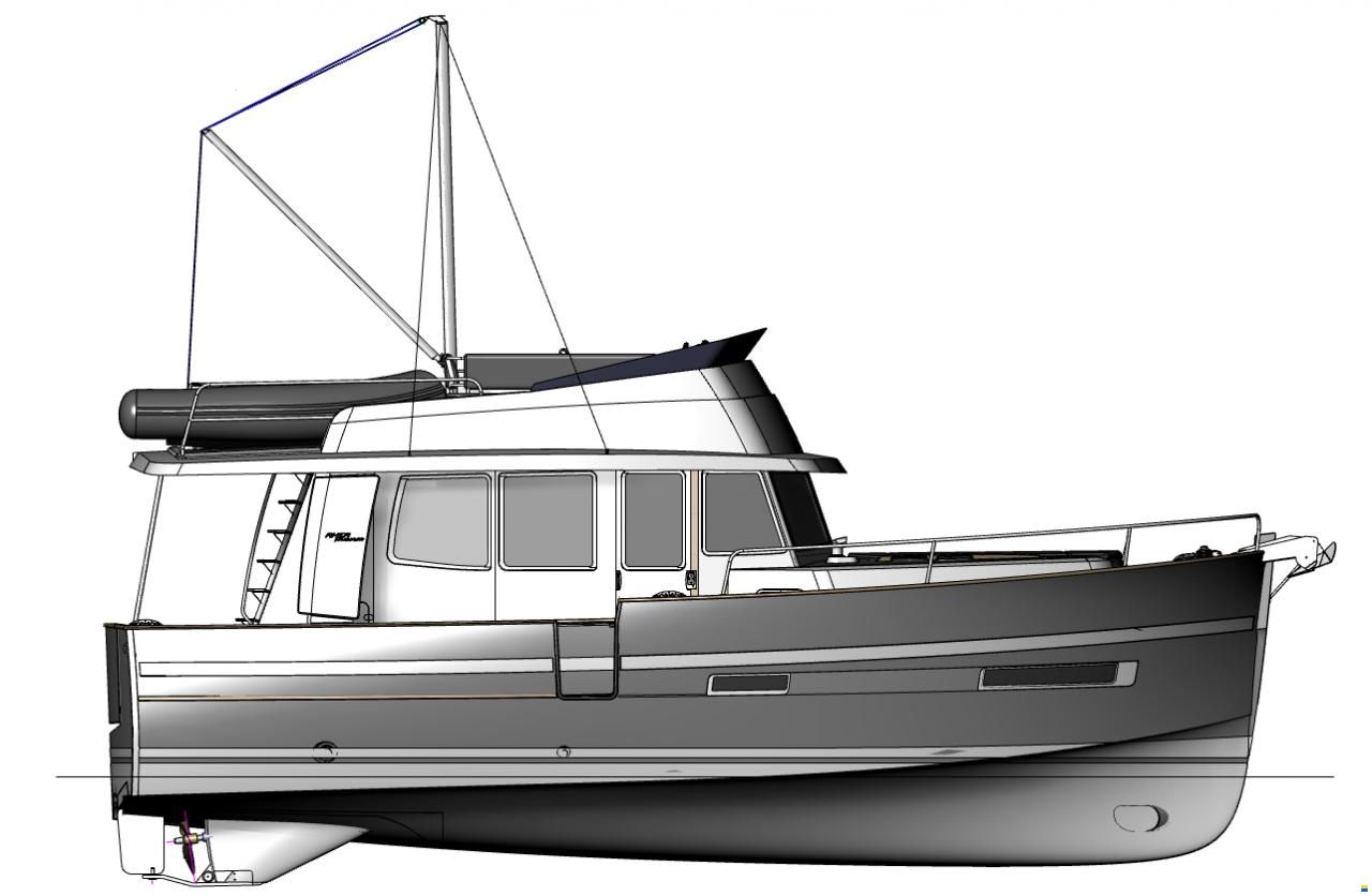 Rh&eacute;a 34 Trawler