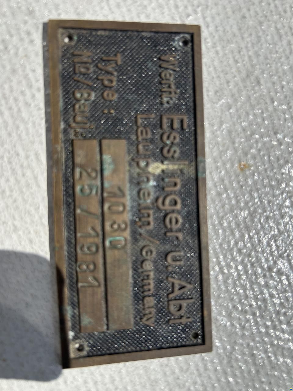 Esslinger & Abt E+A 1030