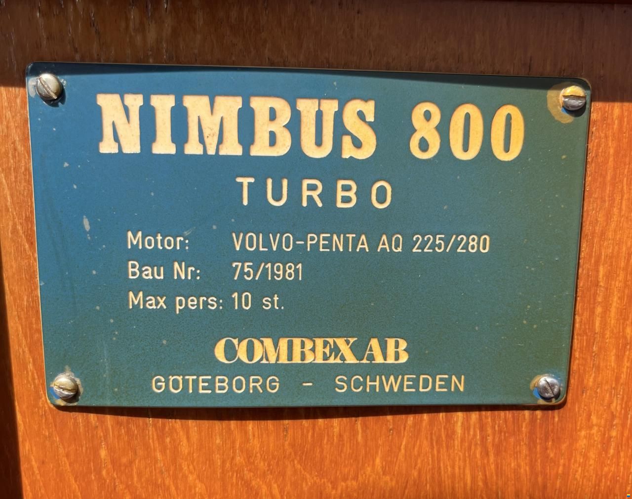 Nimbus 800 Turbo