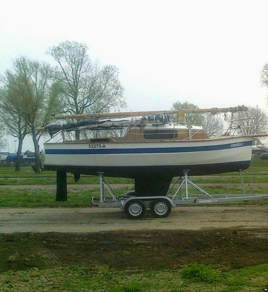 Gaffelslup, Eigenbau