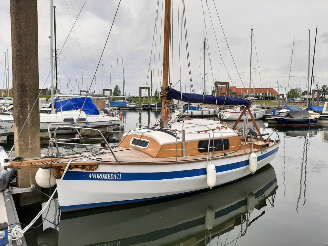 Gaffelslup, Eigenbau