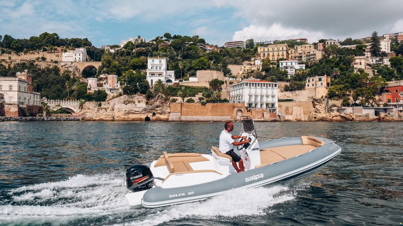 Salpa Soleil 18 + Honda BF40E