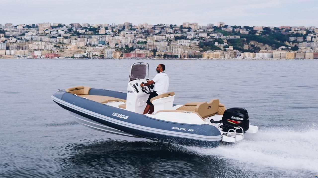 Salpa Soleil 18 + Honda BF40E