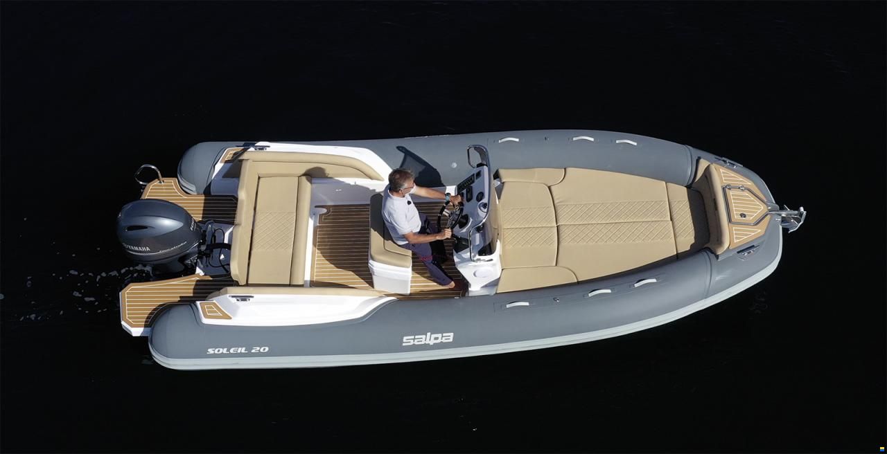 Salpa Soleil 20 + Honda BF40E