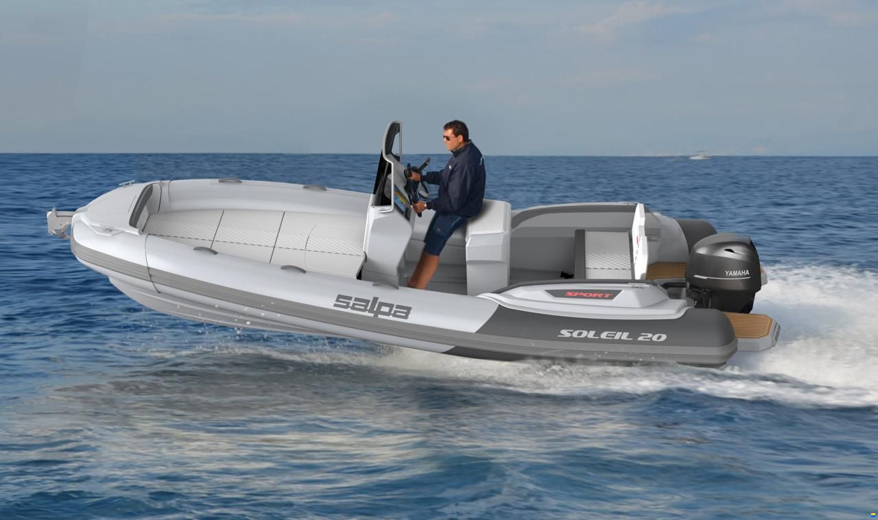 Salpa Soleil 20 + Honda BF40E