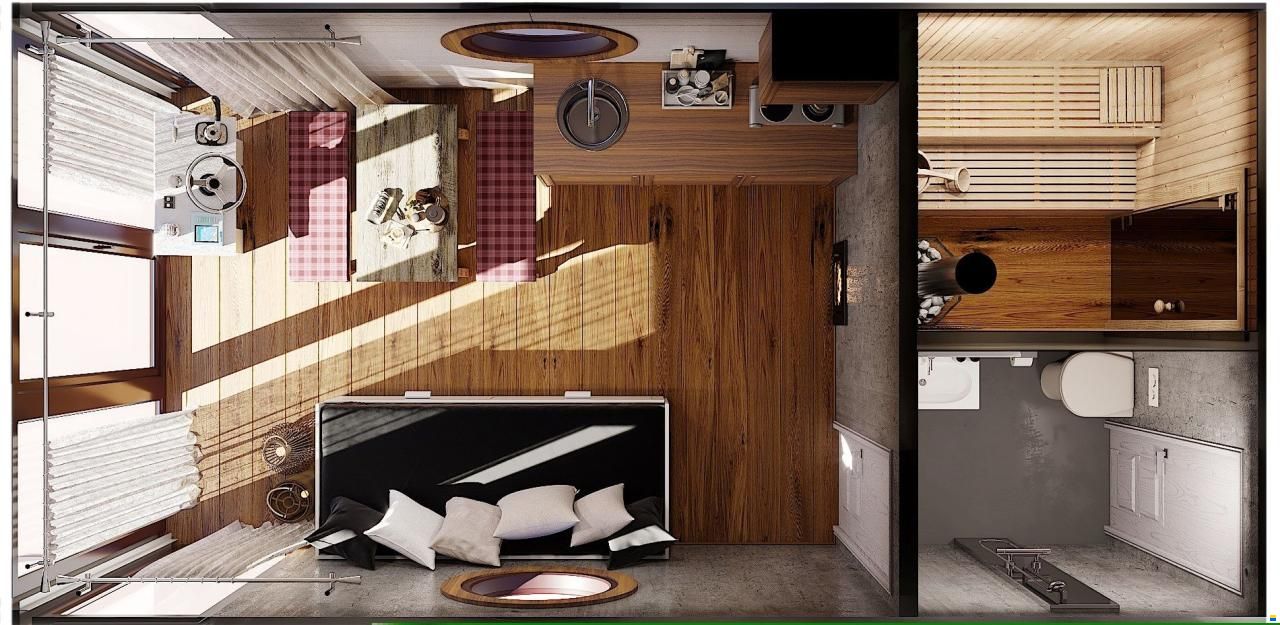 Nordic Season Houseboat NS 32 Eco 18m2