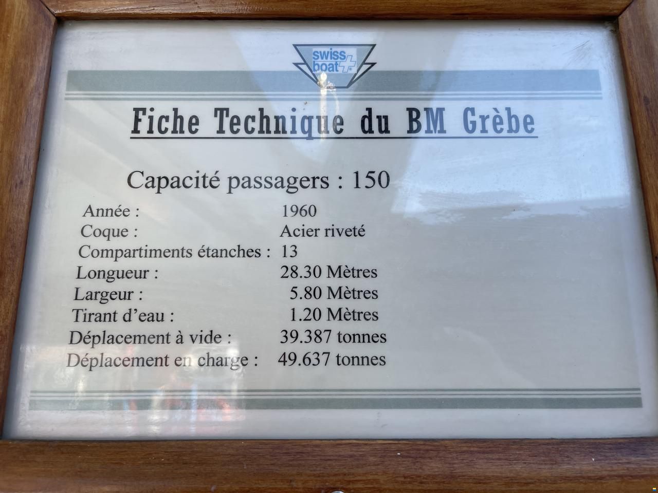 Bodan Werft Vedette &agrave; passager