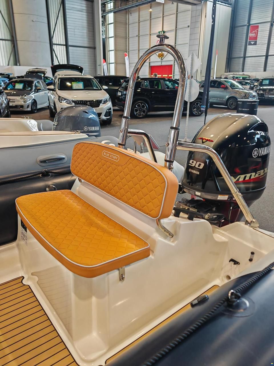 Bombard SunRider 550 Blue Story