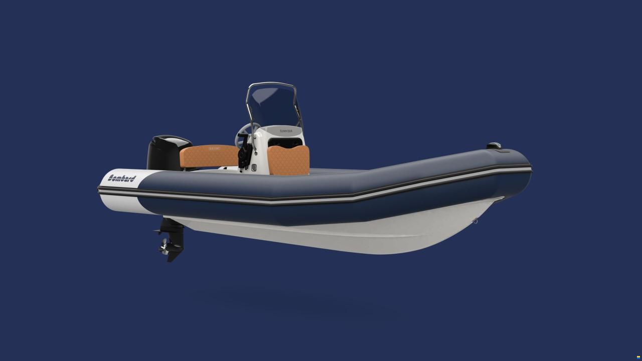 Bombard SunRider 550 Blue Story